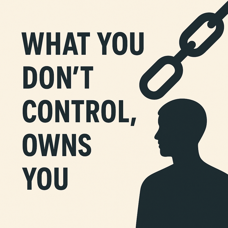 What You Don’t Control, Owns You